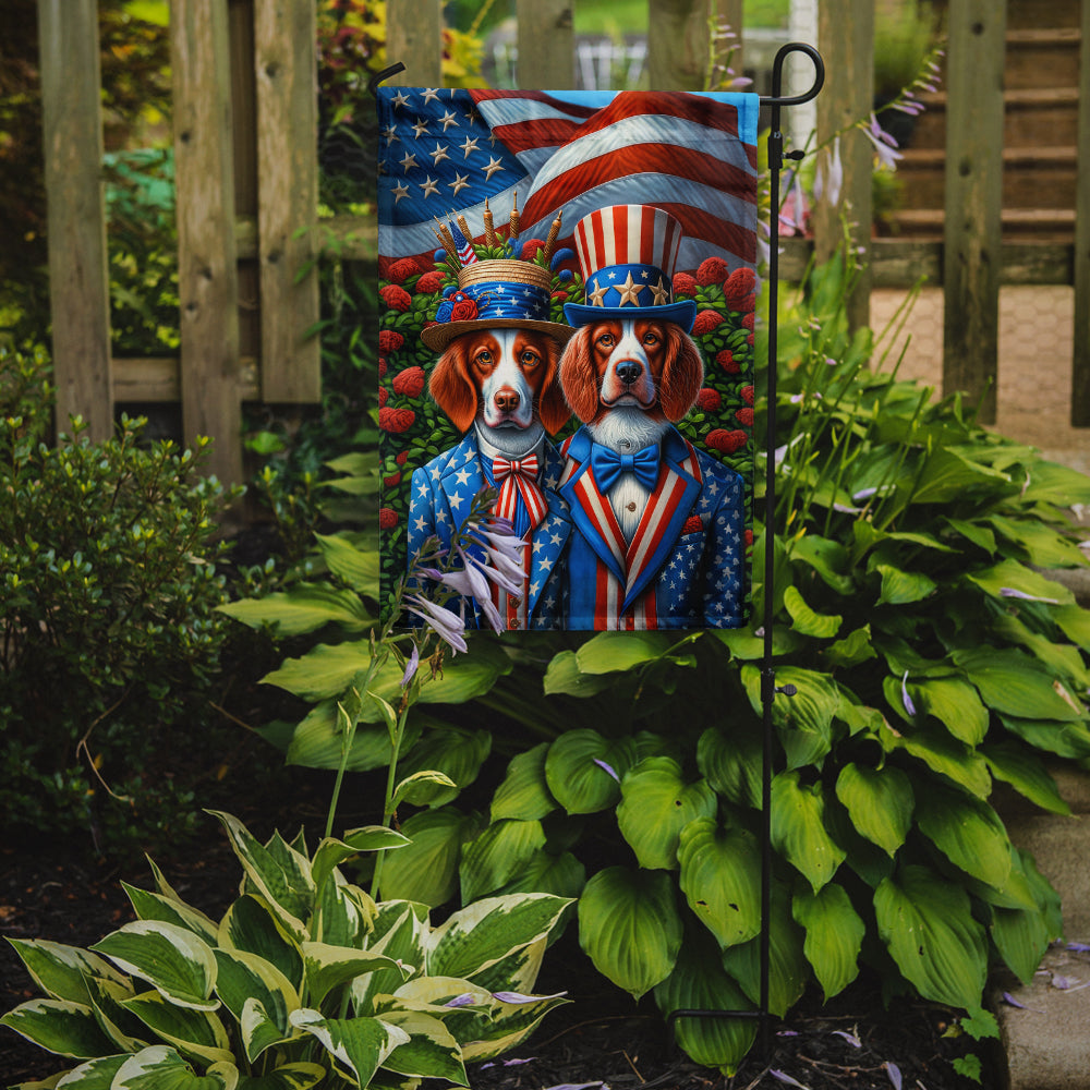 Buy this All American Brittany Garden Flag