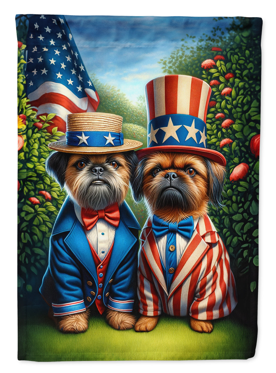 Buy this All American Brussels Griffon House Flag