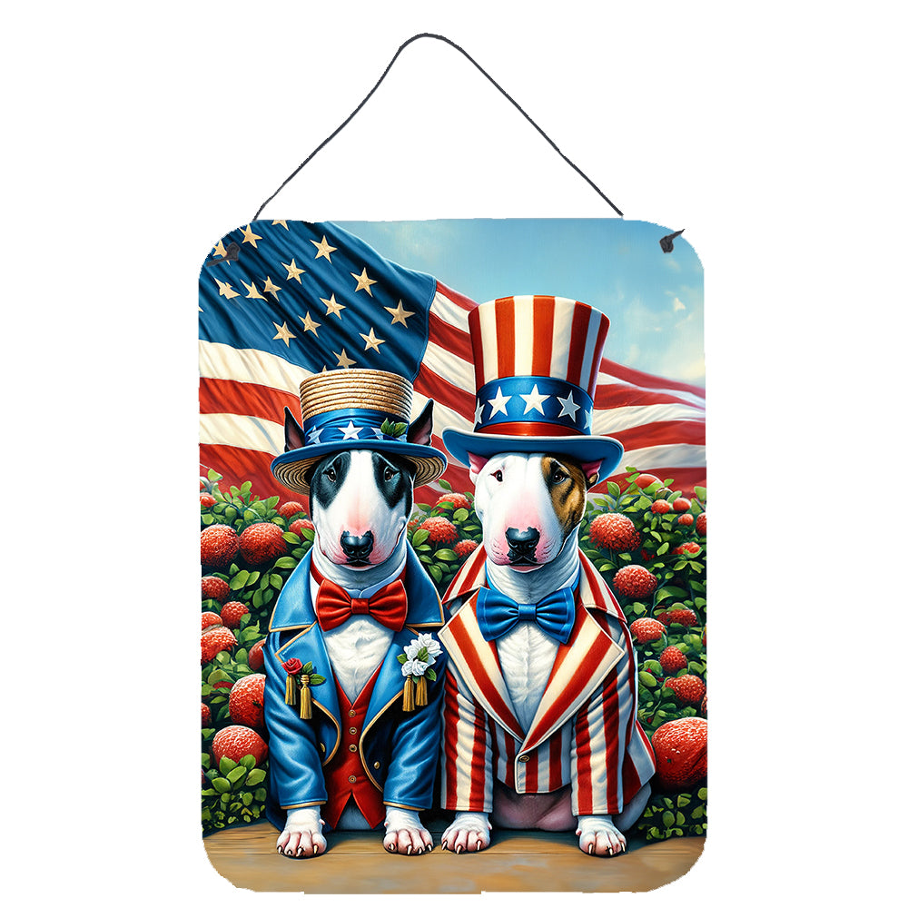 Buy this All American Bull Terrier Wall or Door Hanging Prints