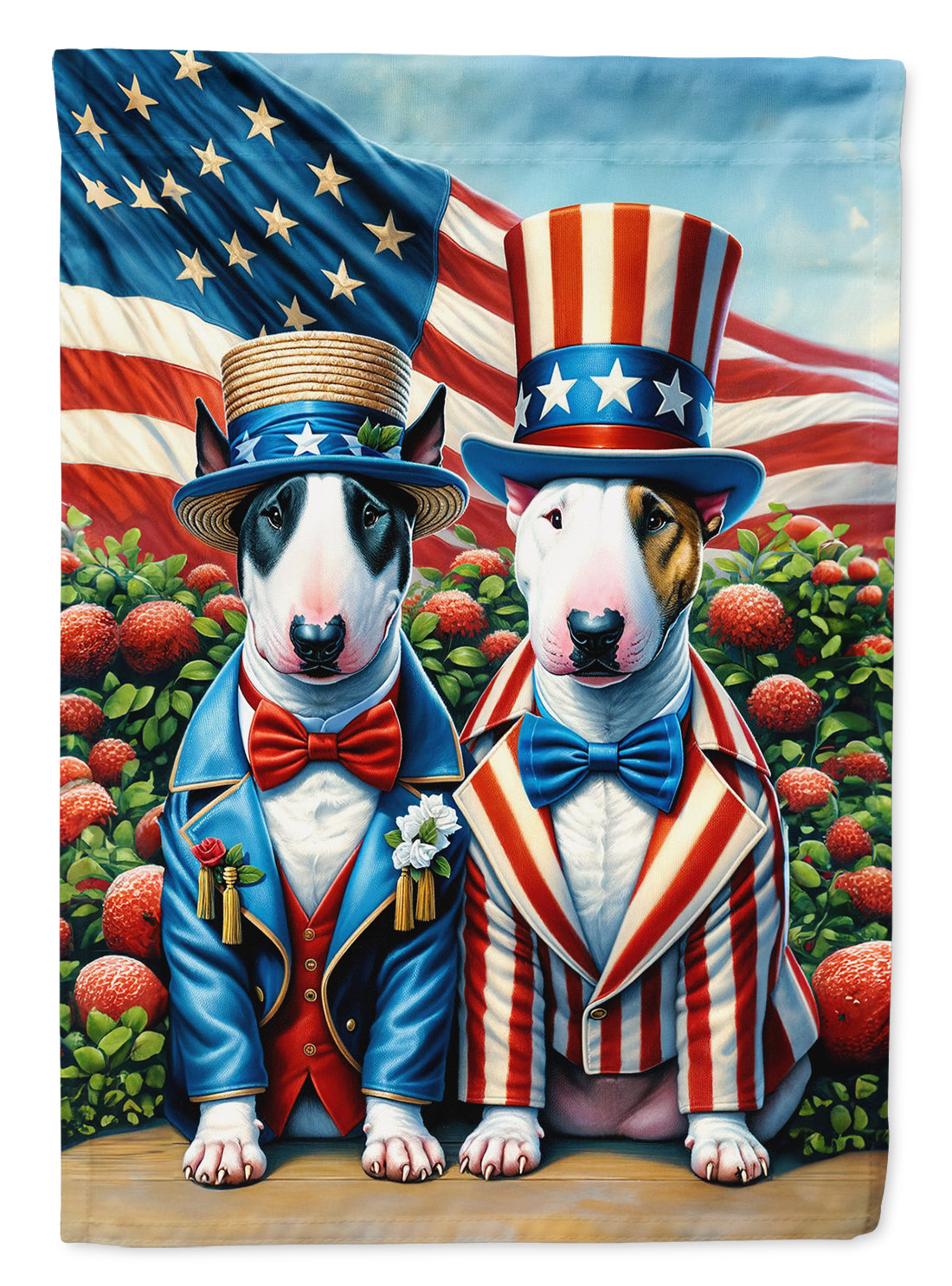 Buy this All American Bull Terrier Garden Flag