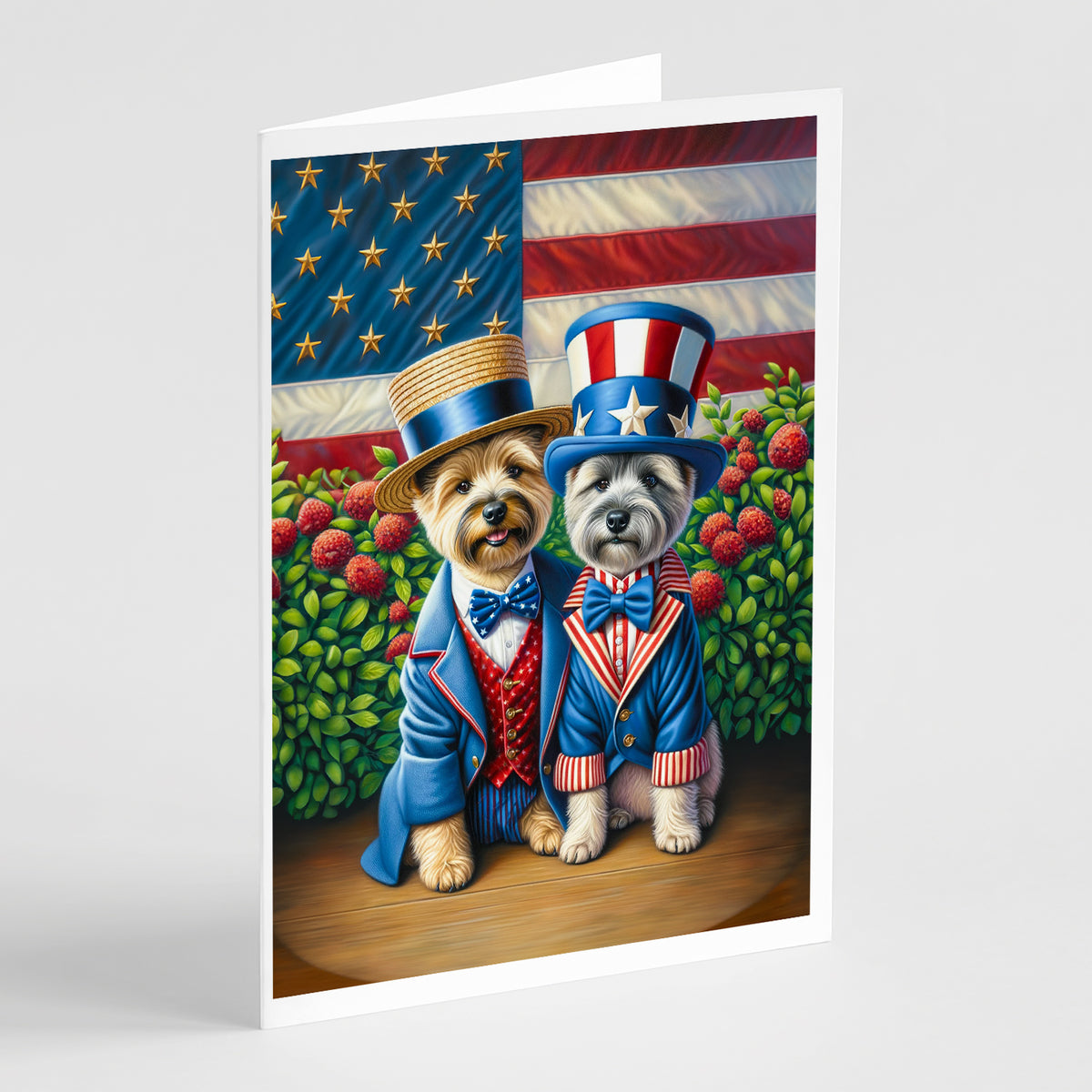 Buy this All American Cairn Terrier Greeting Cards Pack of 8