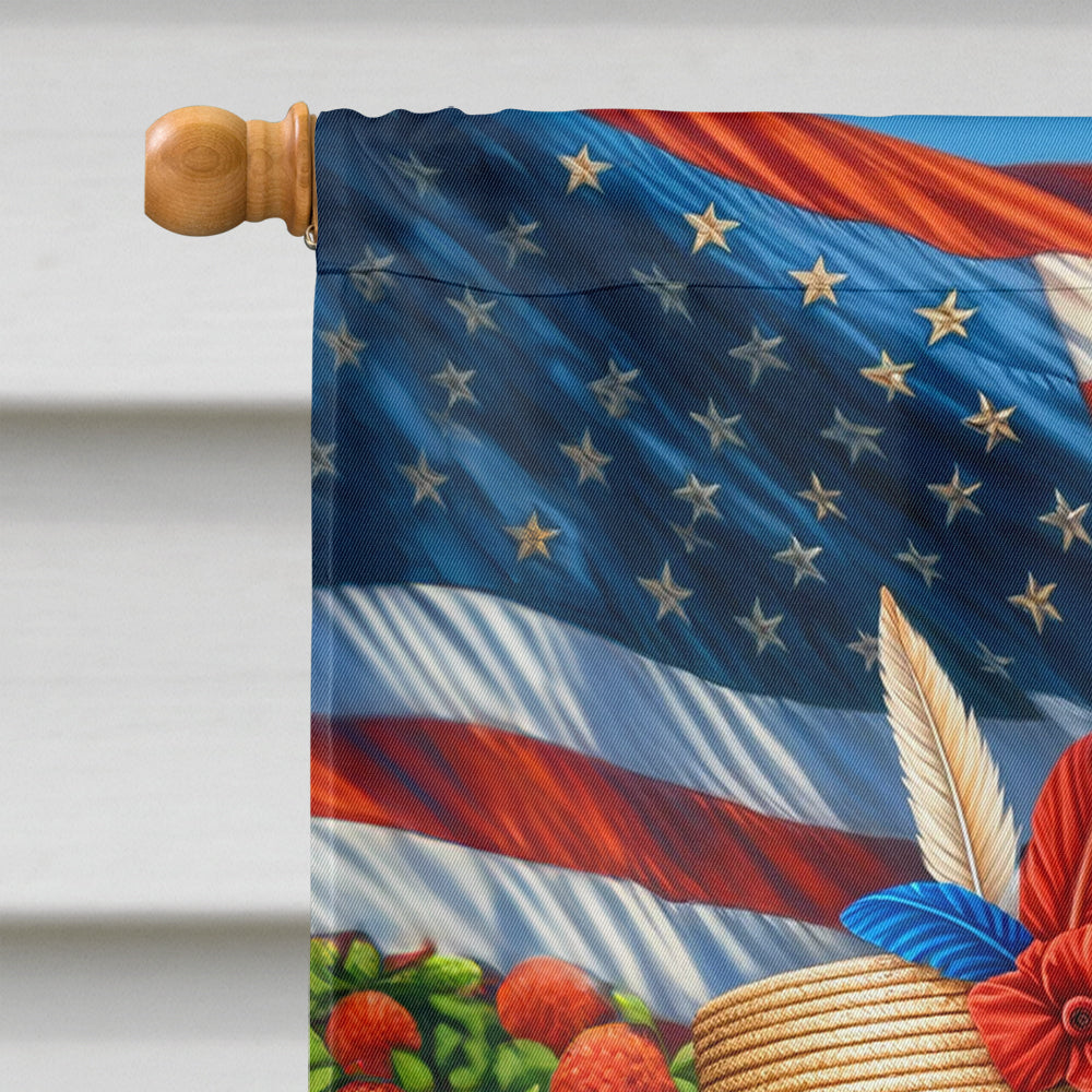 All American Cavalier Spaniel House Flag