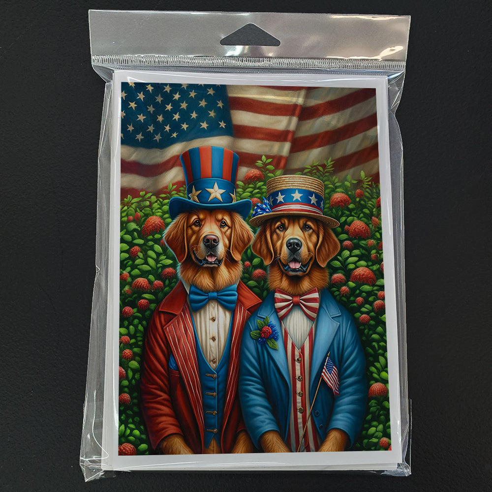 All American Chesapeake Bay Retriever Greeting Cards Pack of 8