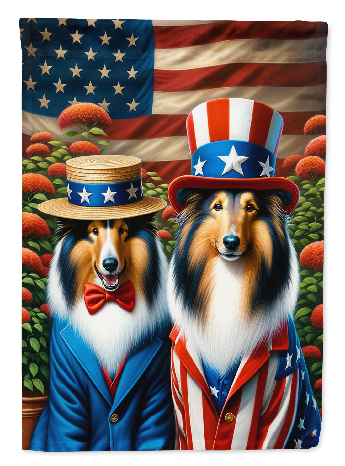 Buy this All American Collie House Flag