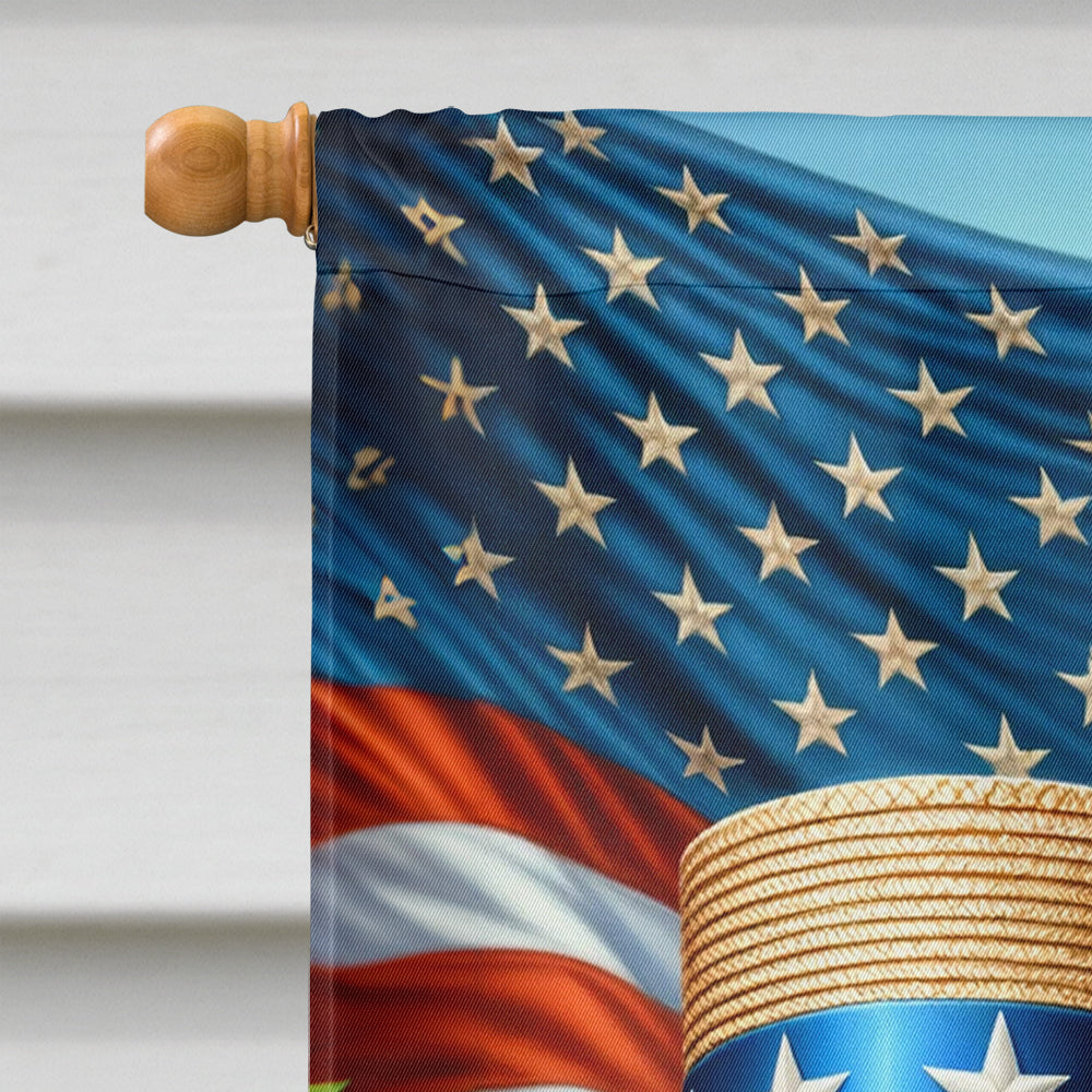 All American Dachshund House Flag