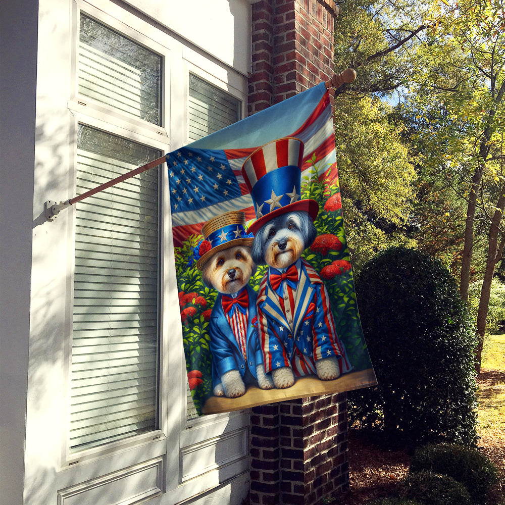 All American Dandie Dinmont Terrier House Flag