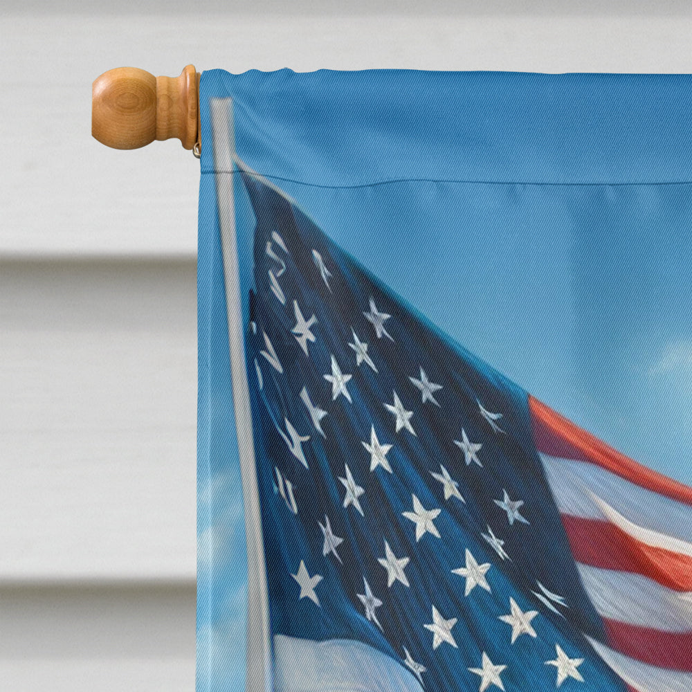 All American English Bull Terrier House Flag