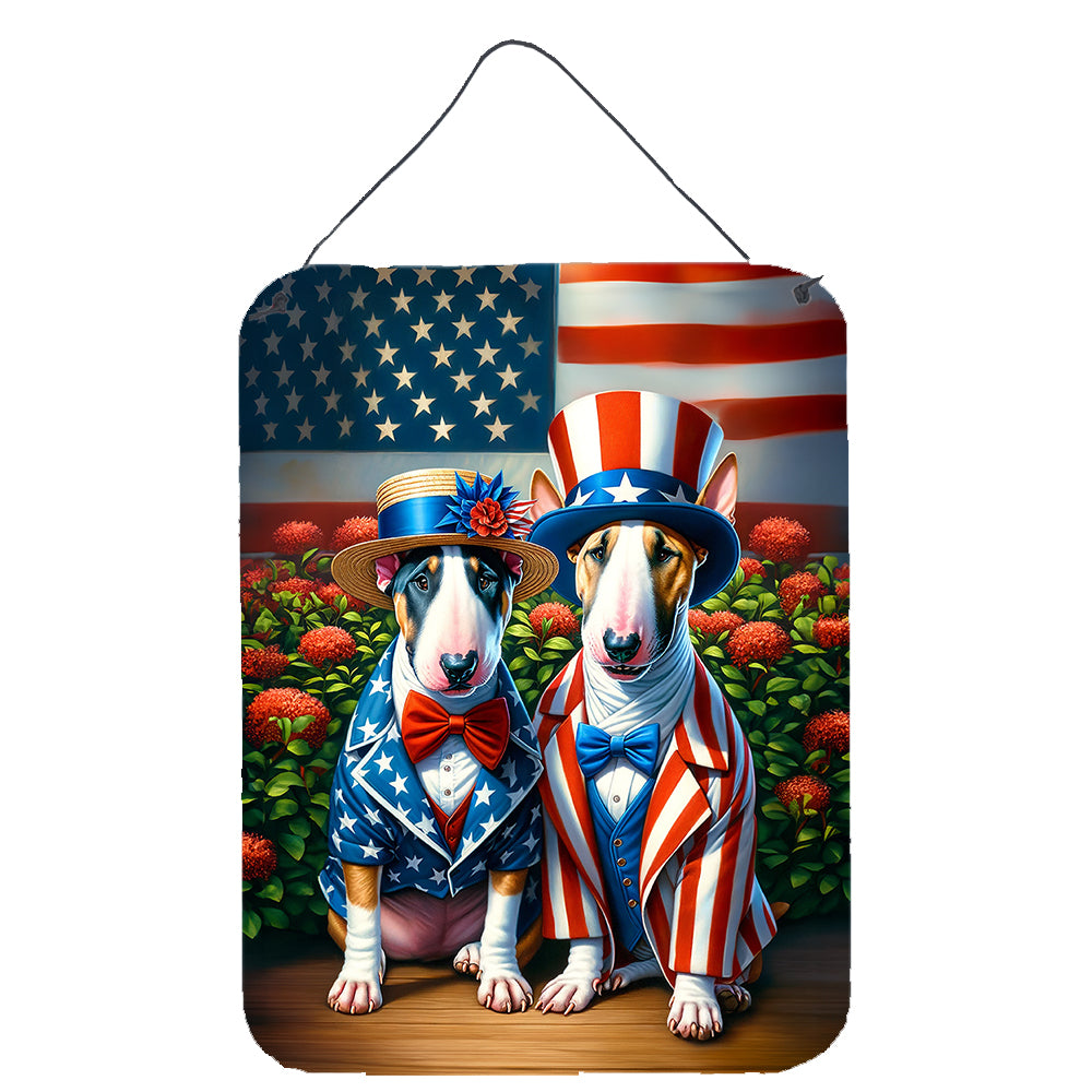 Buy this All American English Bull Terrier Wall or Door Hanging Prints