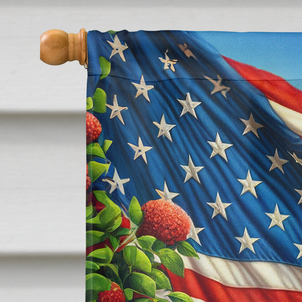 All American Flat-Coated Retriever House Flag