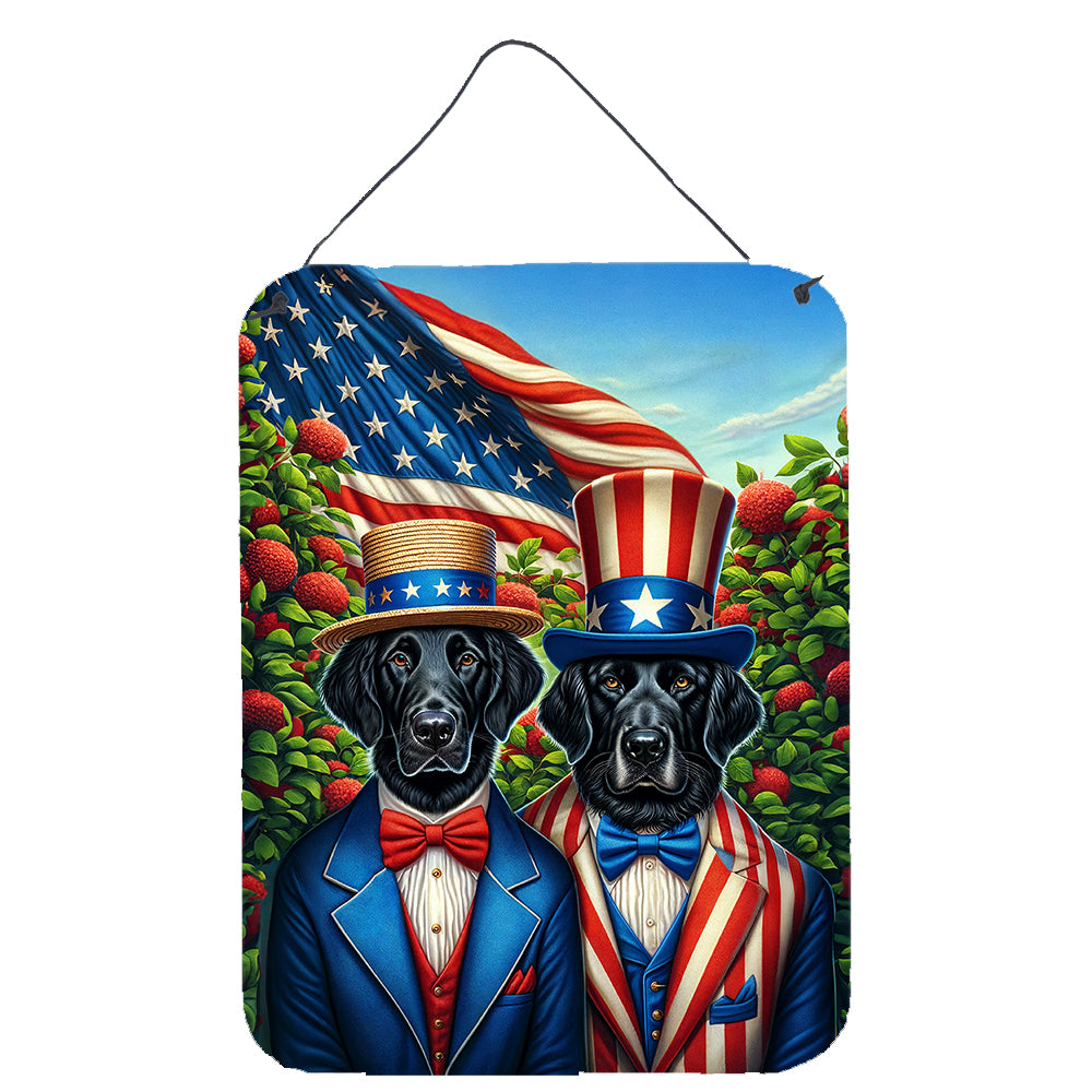 Buy this All American Flat-Coated Retriever Wall or Door Hanging Prints