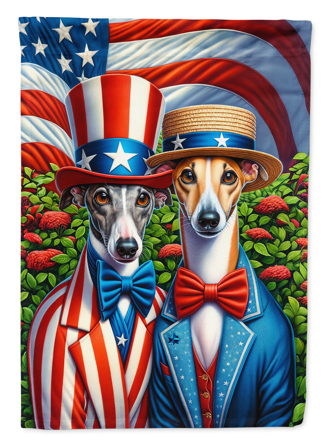 Buy this All American Greyhound Garden Flag