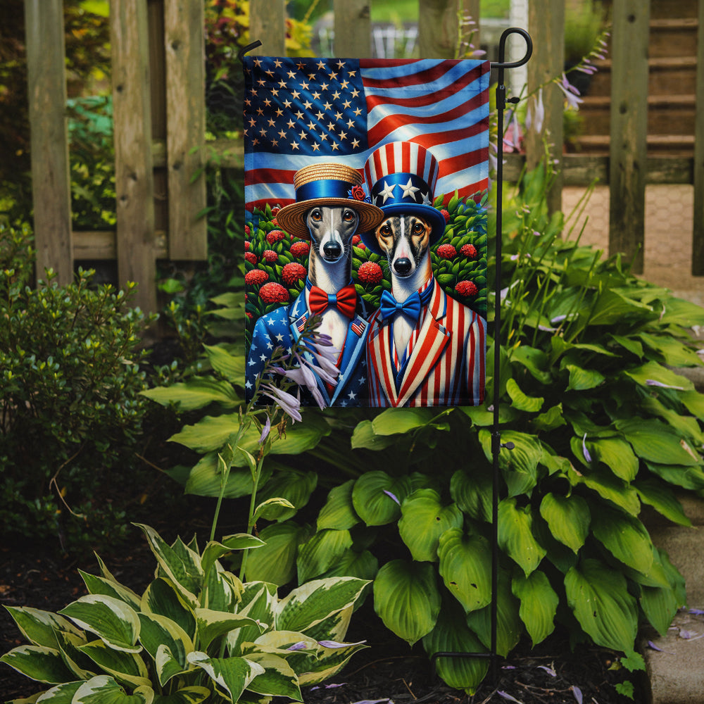 All American Greyhound Garden Flag
