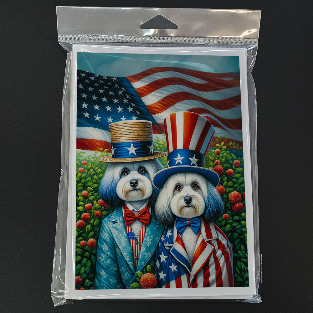 All American Havanese Greeting Cards Pack of 8