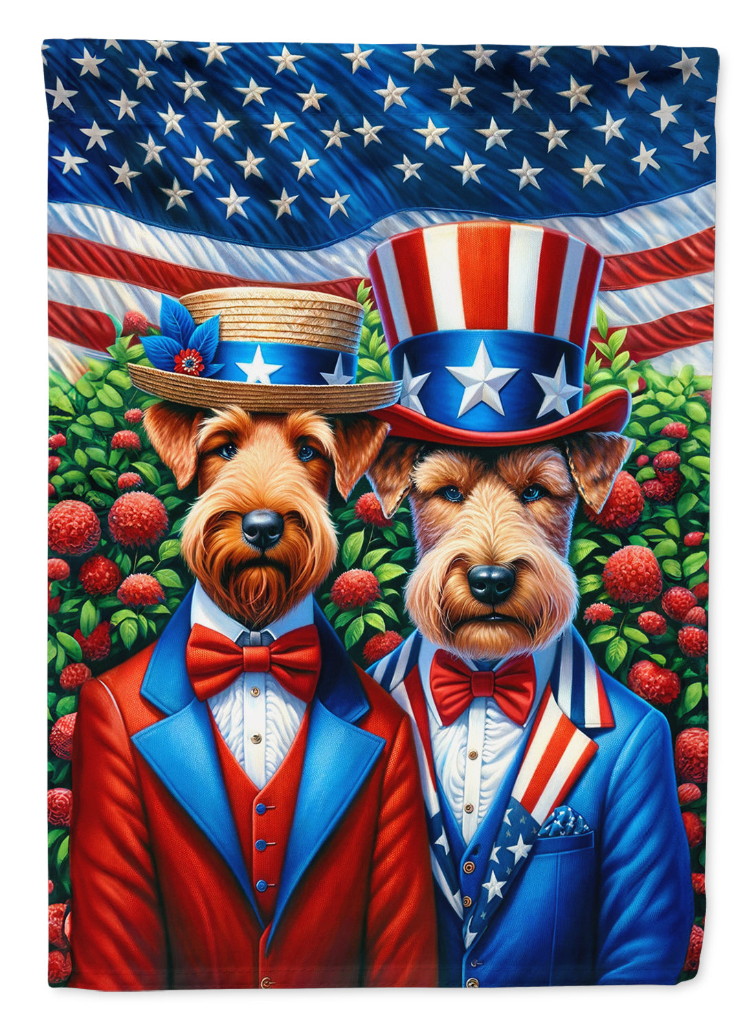 Buy this All American Irish Terrier House Flag