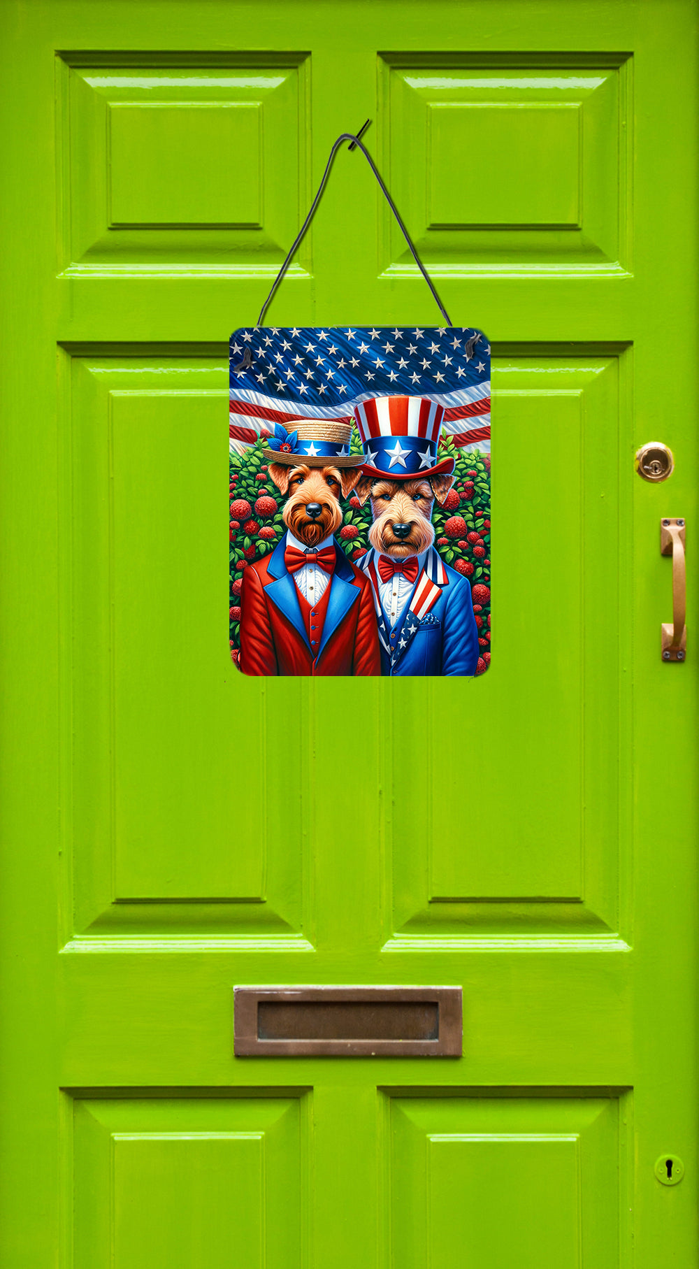 Buy this All American Irish Terrier Wall or Door Hanging Prints