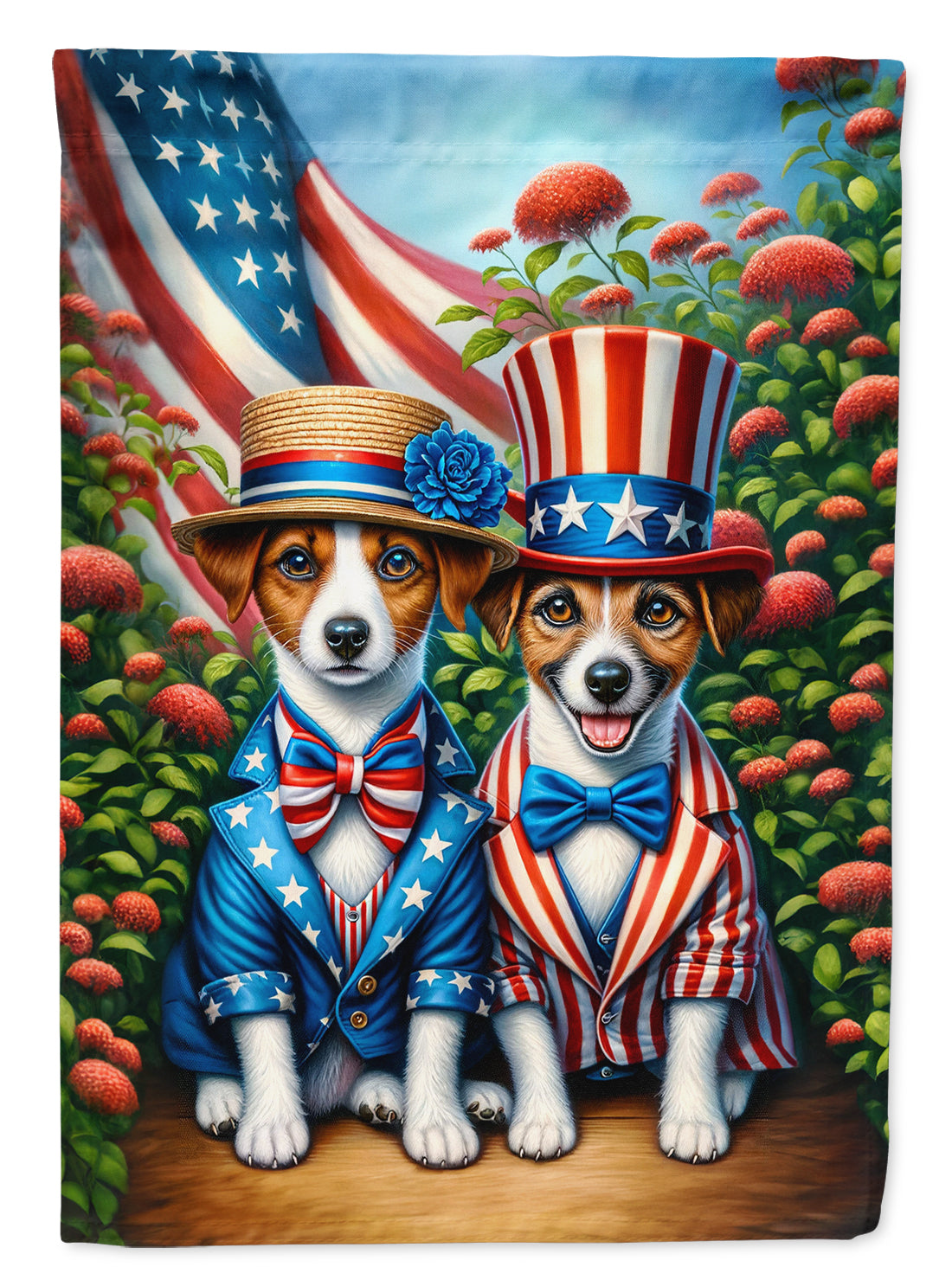 Buy this All American Jack Russell Terrier House Flag
