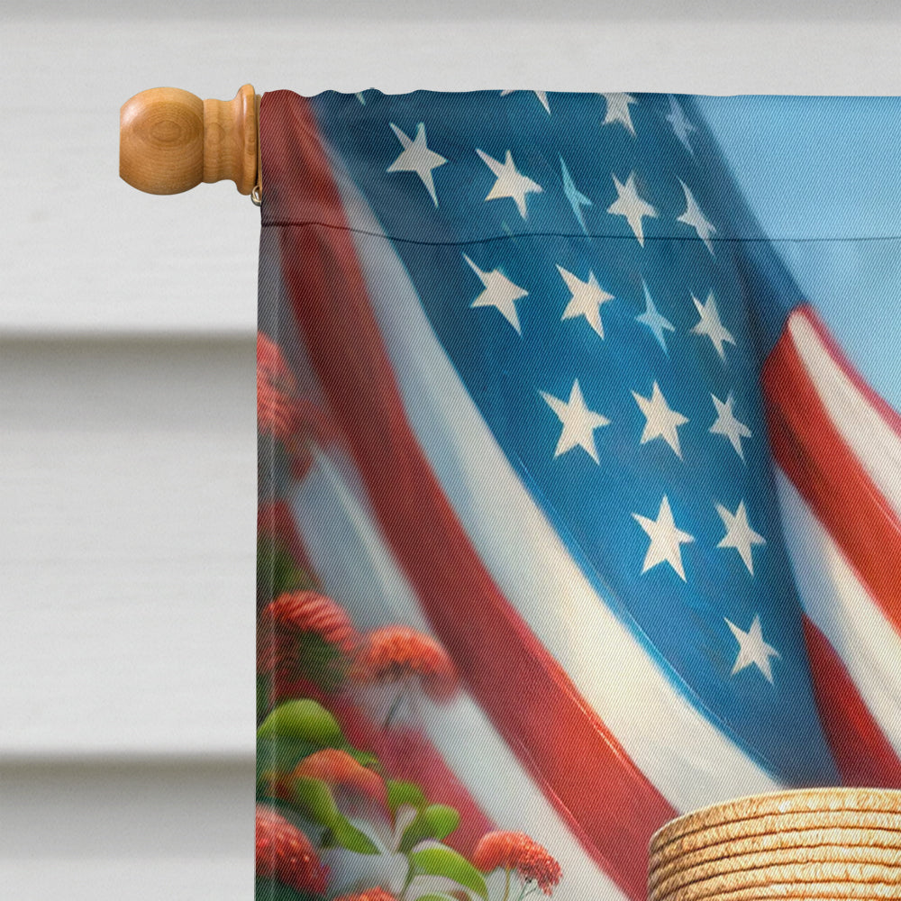 All American Jack Russell Terrier House Flag