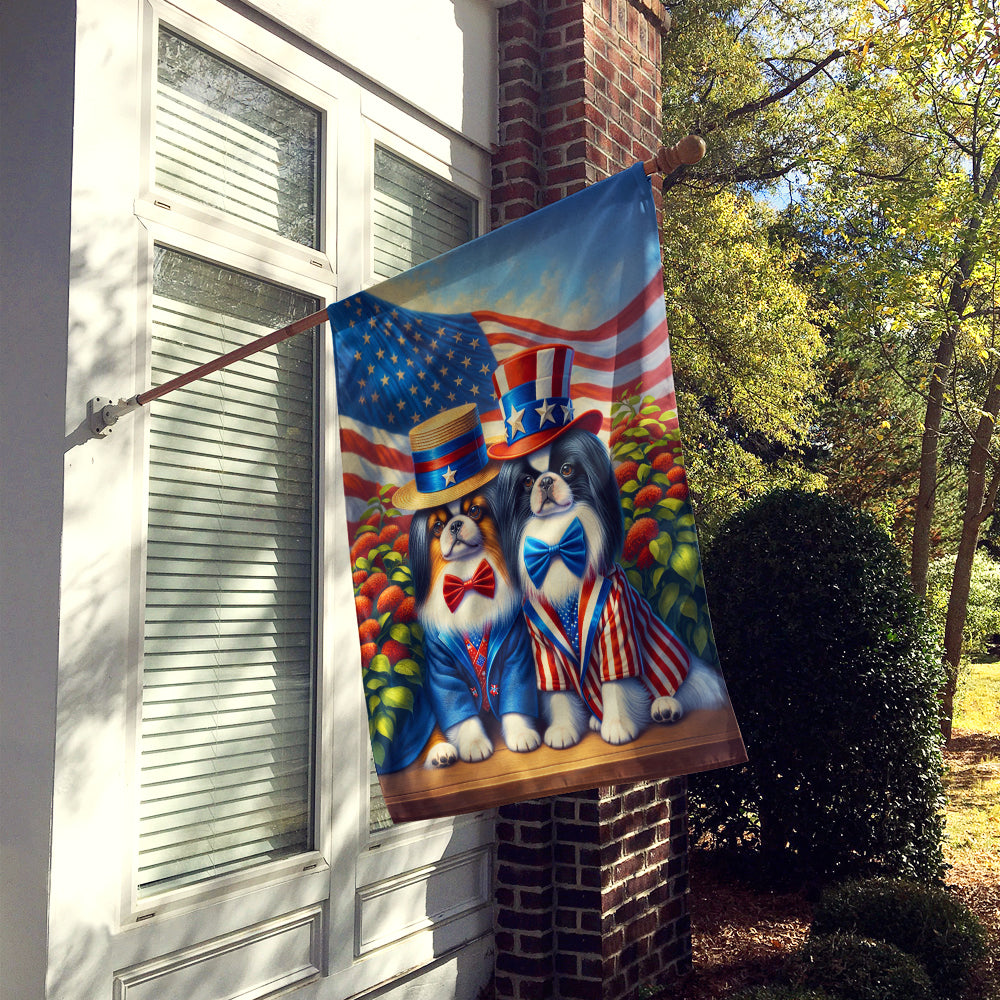 Buy this All American Japanese Chin House Flag