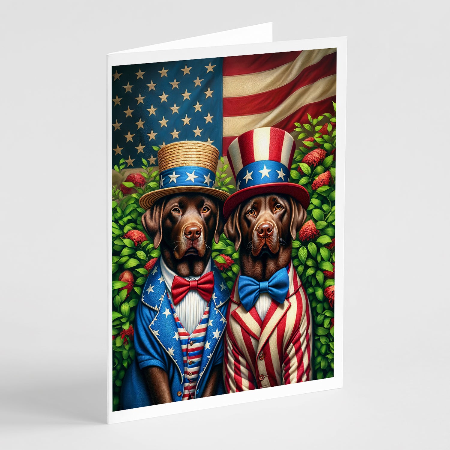 Buy this All American Labrador Retriever Greeting Cards Pack of 8