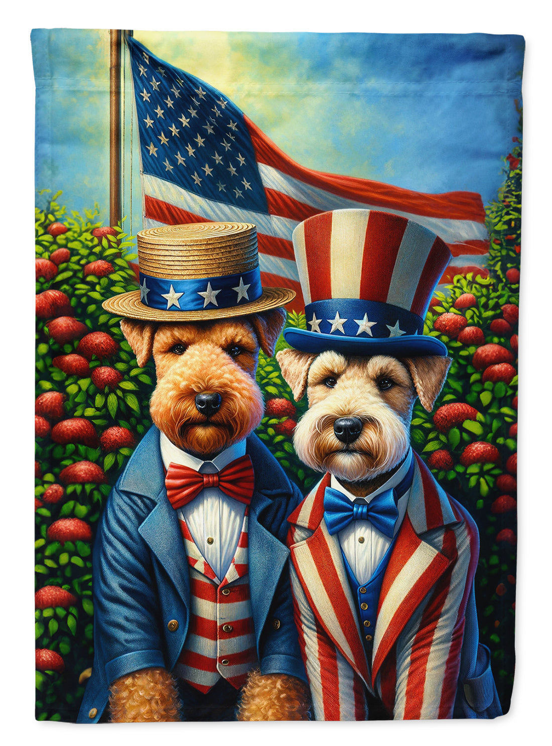 Buy this All American Lakeland Terrier House Flag