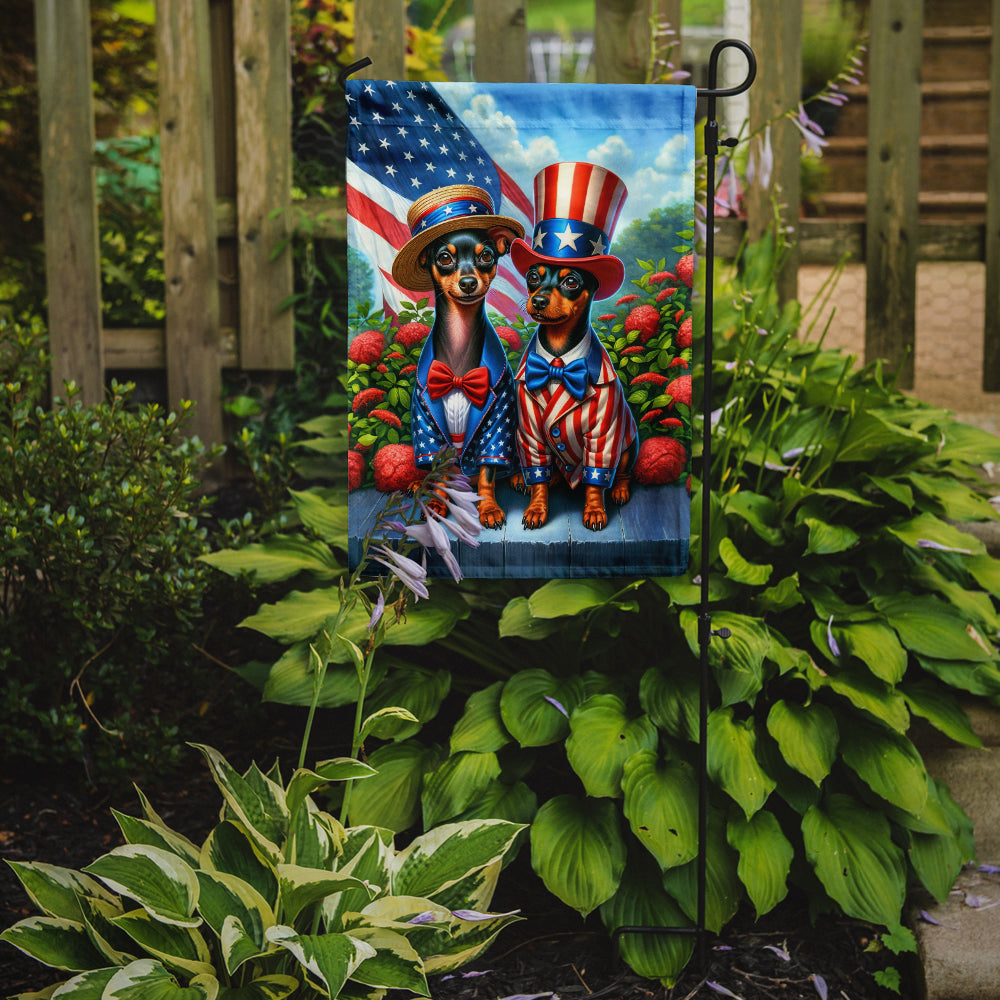 Buy this All American Miniature Pinscher Garden Flag