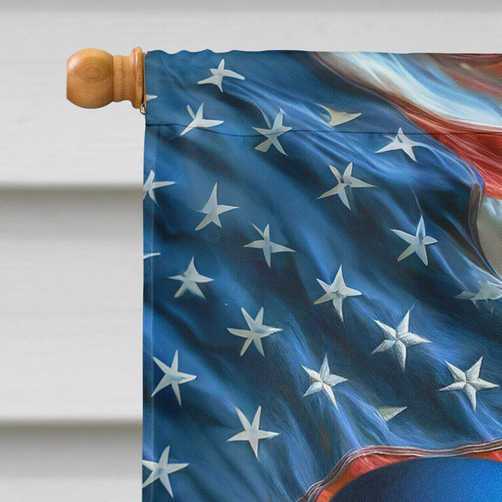 All American Otterhound House Flag