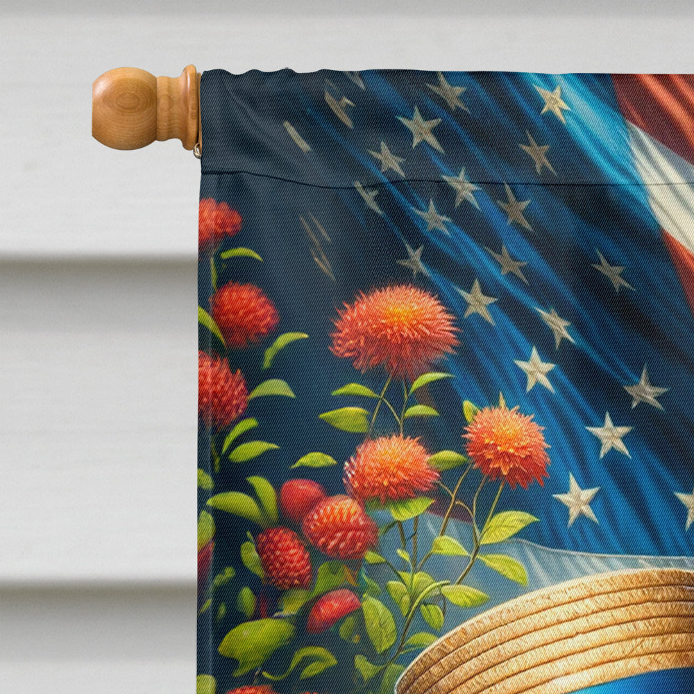 All American Pekingese House Flag