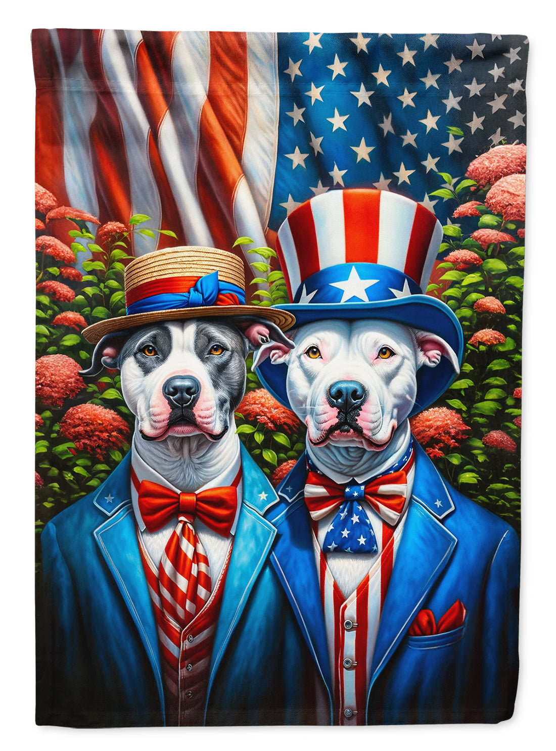 Buy this All American Pit Bull Terrier House Flag