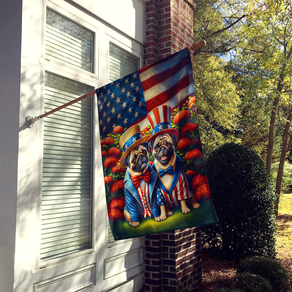 All American Pug House Flag