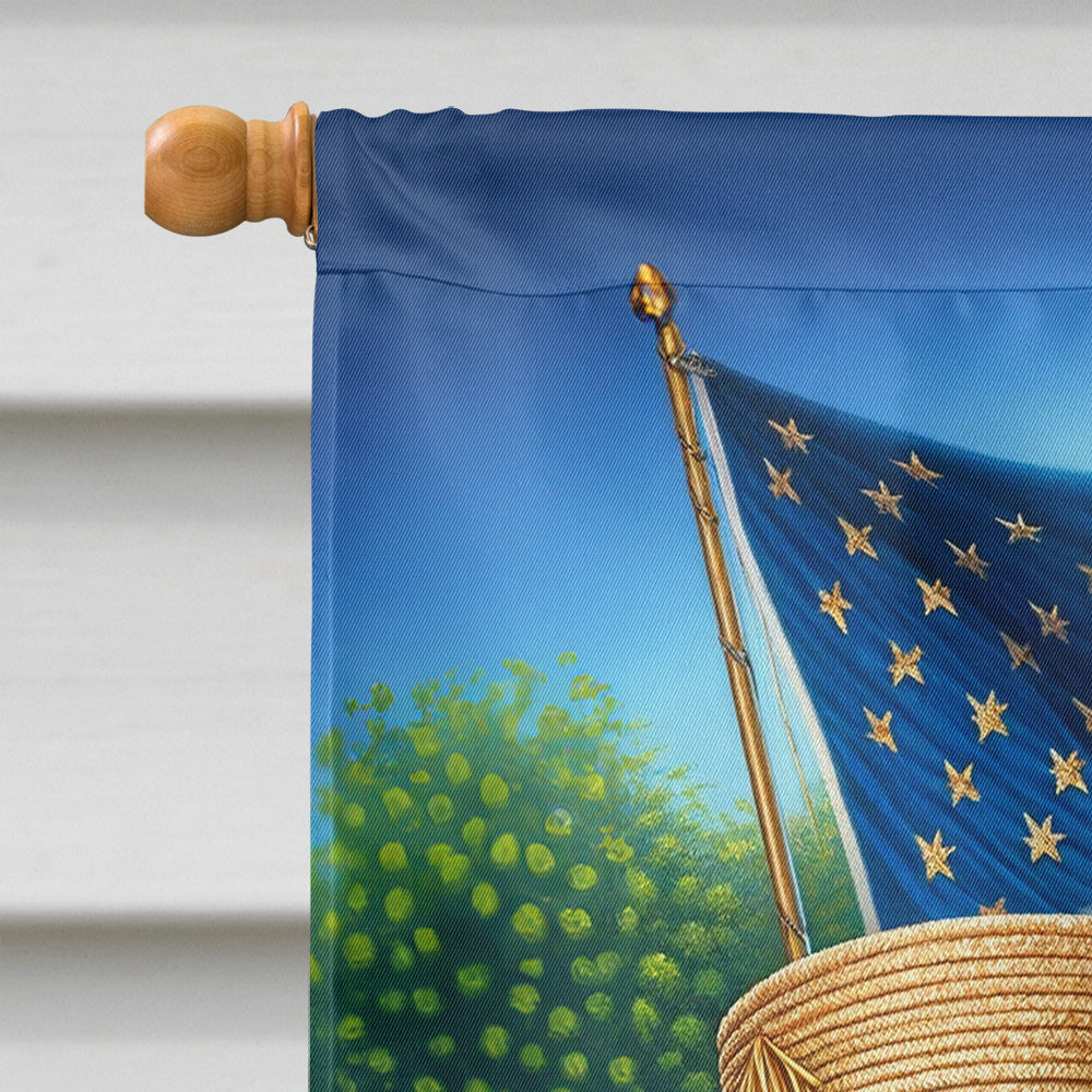 All American Westie House Flag
