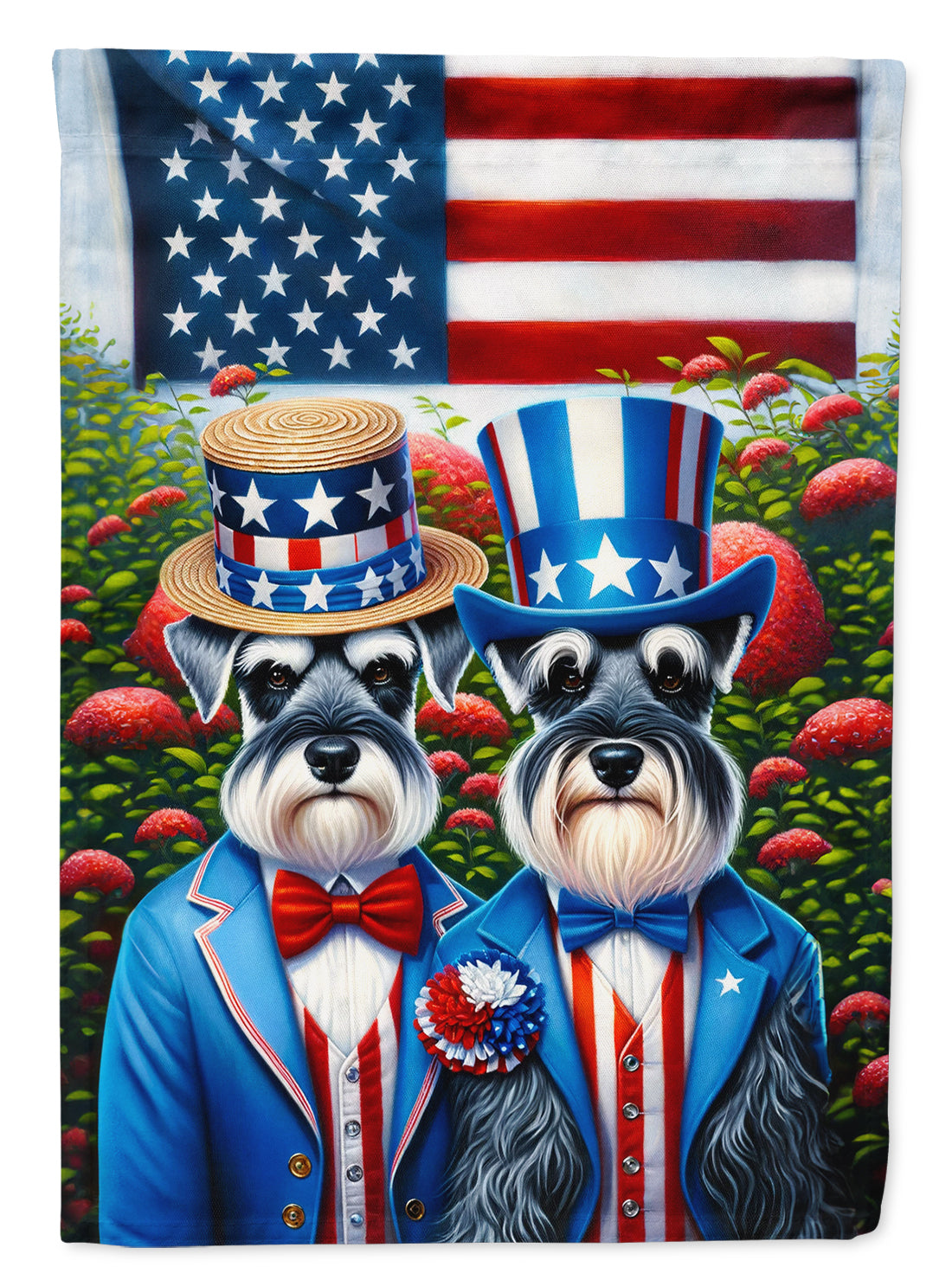 Buy this All American Schnauzer House Flag