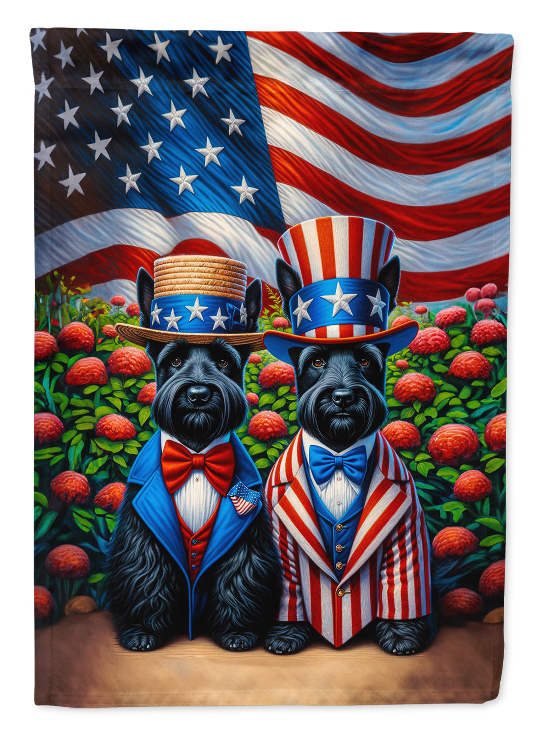 Buy this All American Scottish Terrier Garden Flag