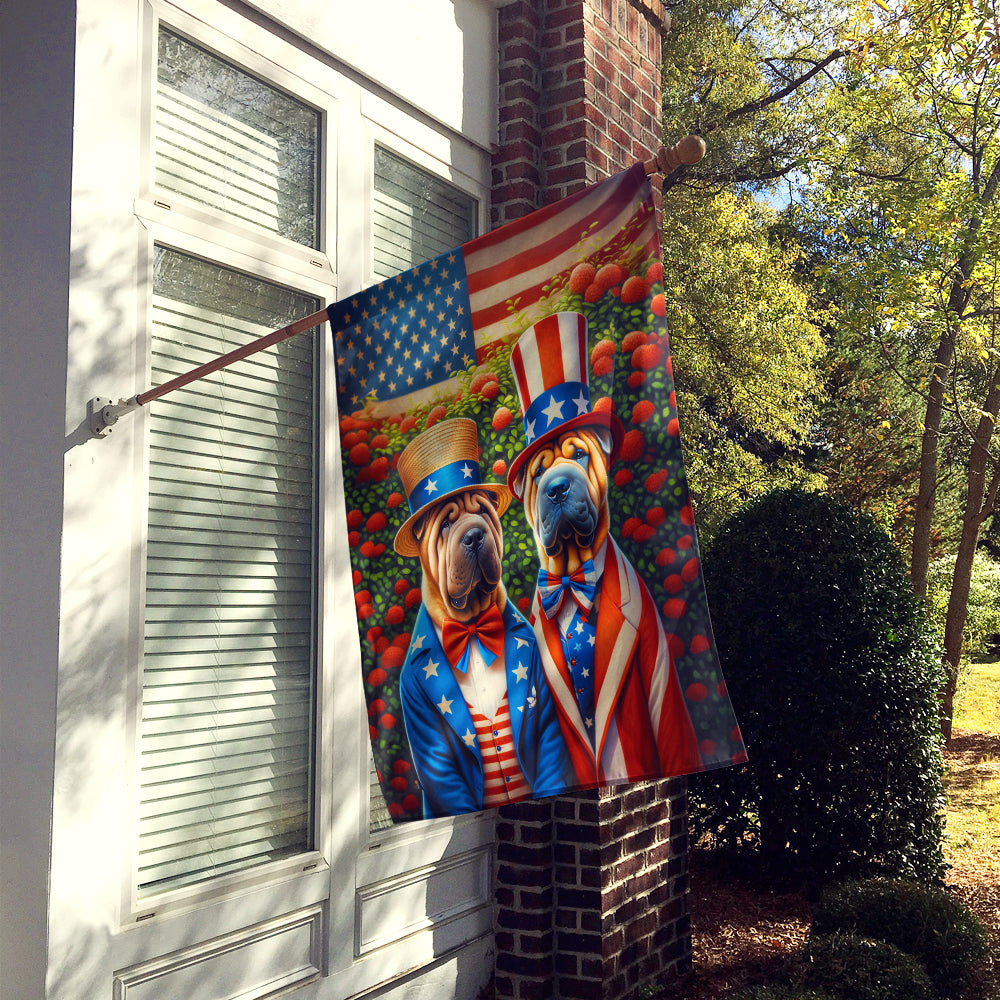 Buy this All American Shar Pei House Flag