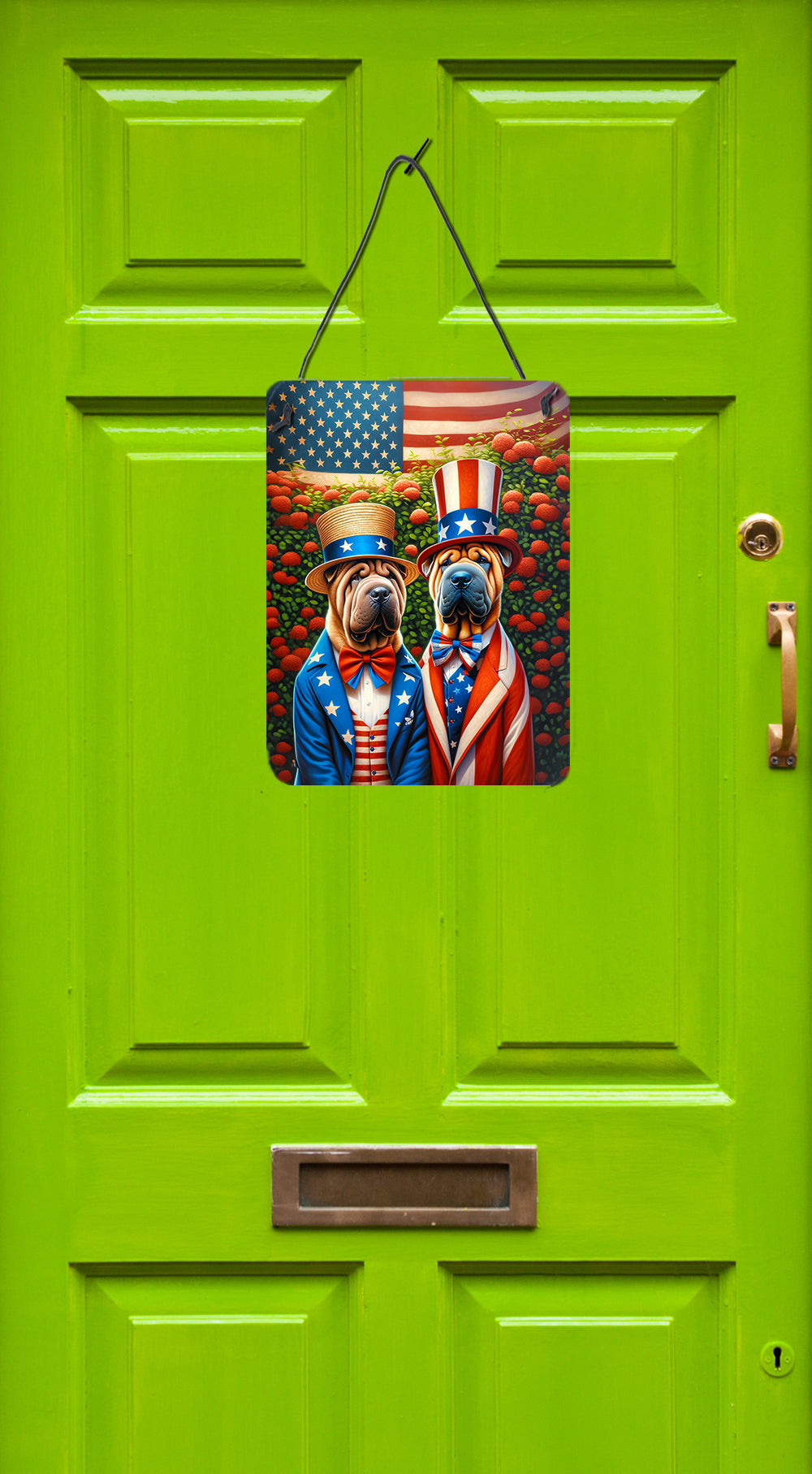 Buy this All American Shar Pei Wall or Door Hanging Prints