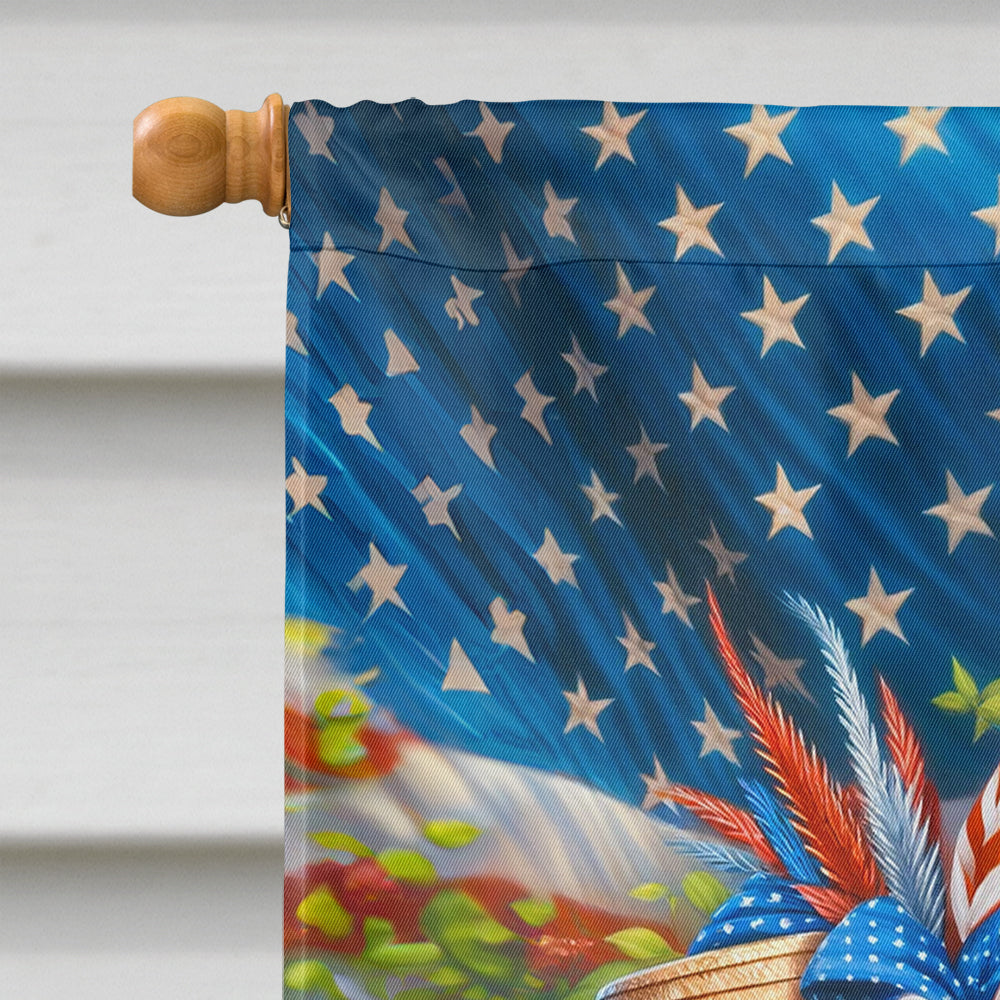 All American Yorkshire Terrier House Flag