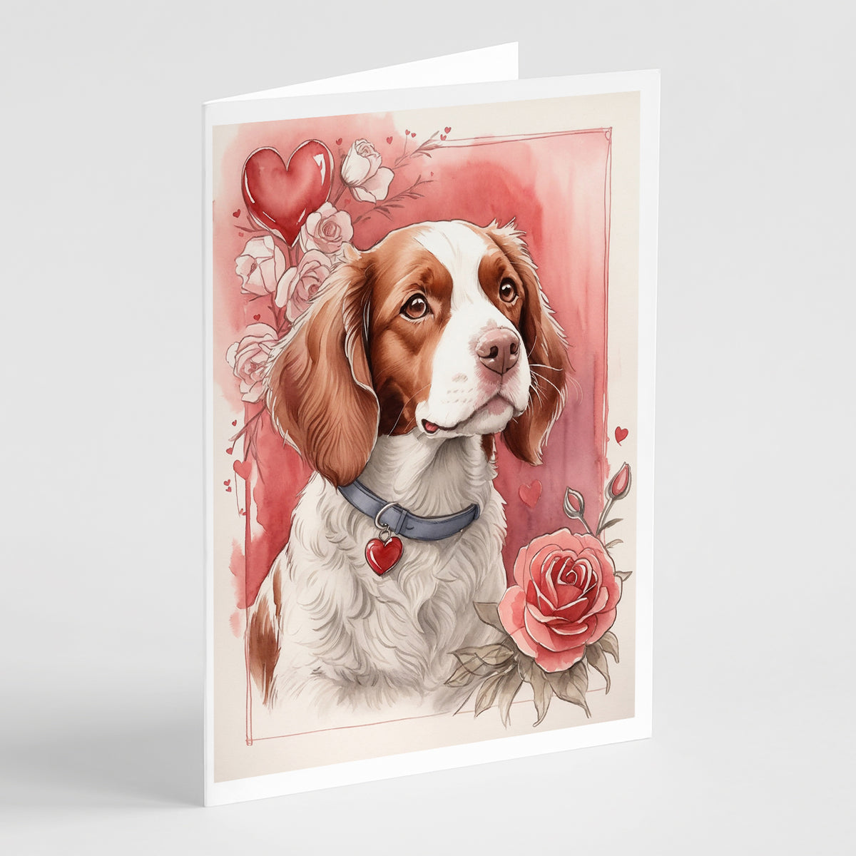 Buy this Brittany Valentine Roses Greeting Cards Pack of 8