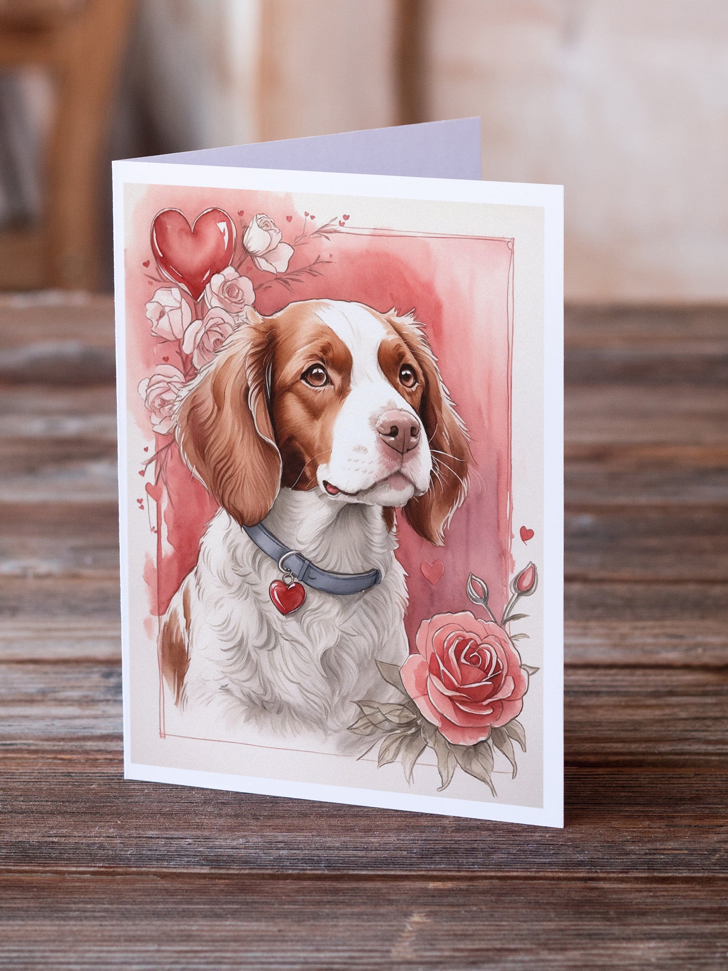 Buy this Brittany Valentine Roses Greeting Cards Pack of 8
