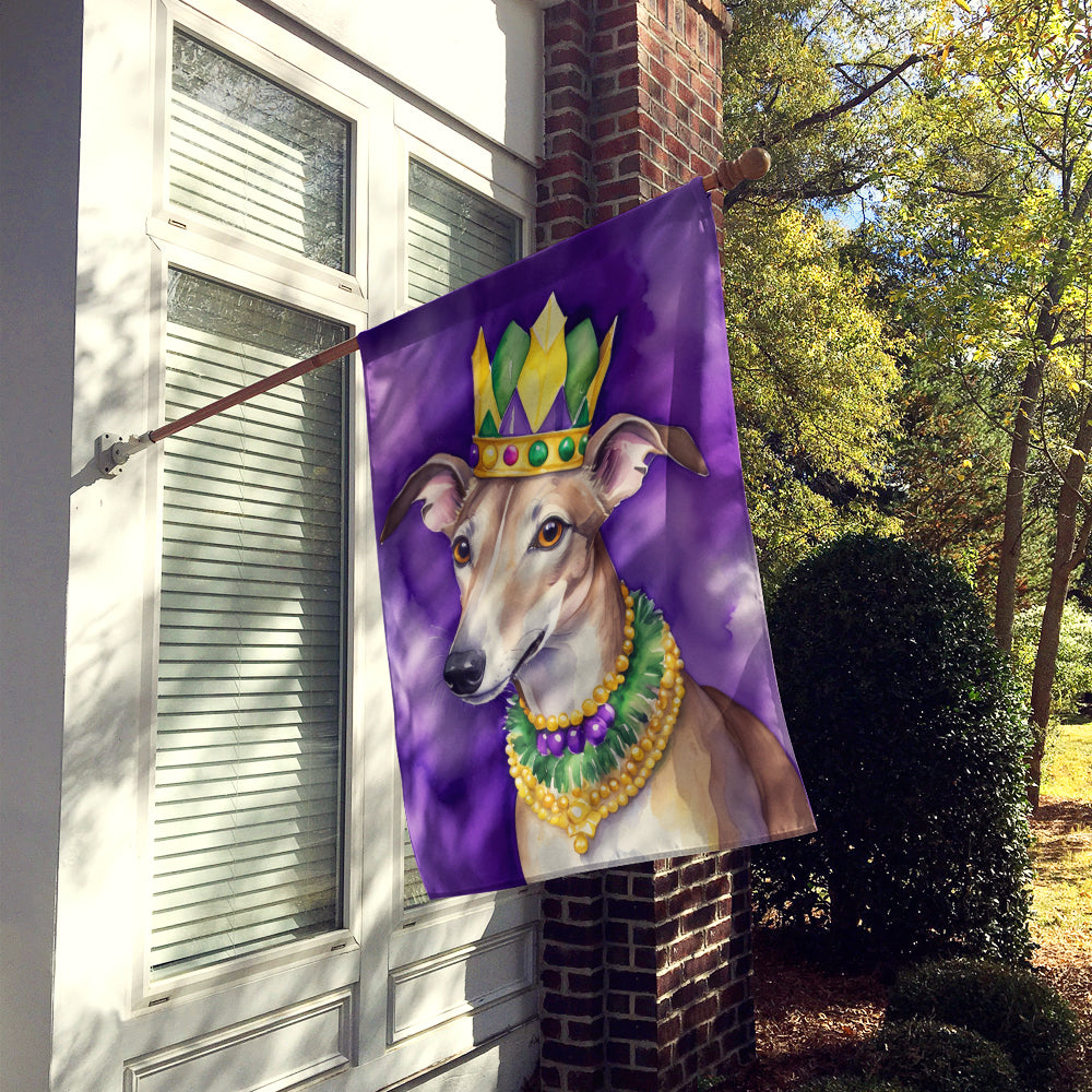 Greyhound King of Mardi Gras House Flag