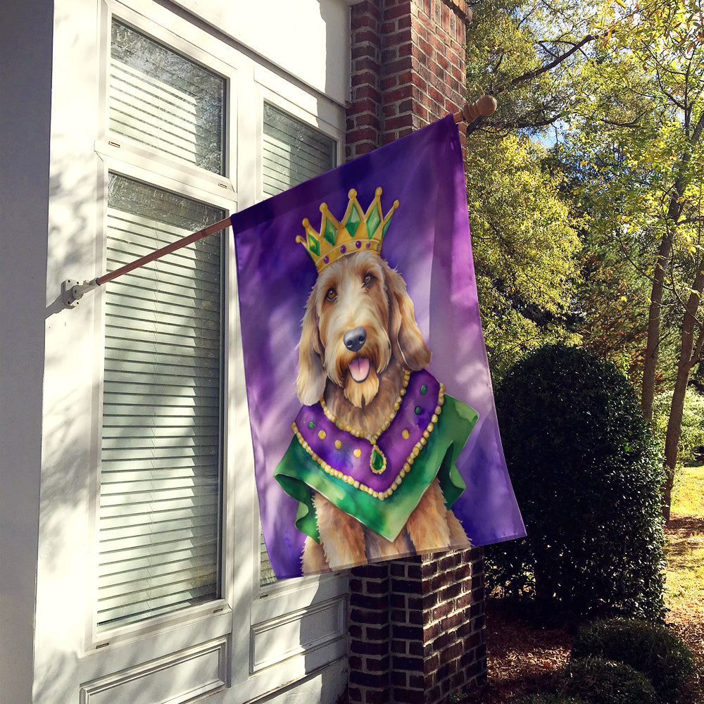 Buy this Otterhound King of Mardi Gras House Flag