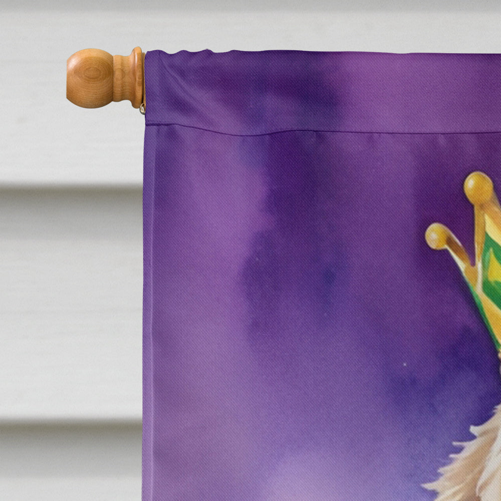 Otterhound King of Mardi Gras House Flag