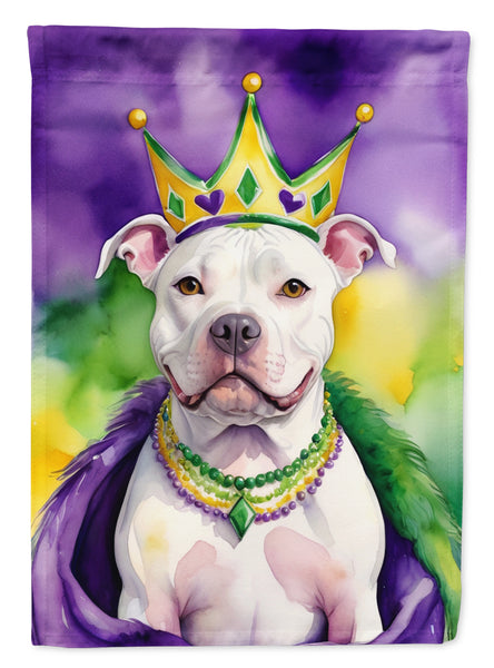 Buy this Pit Bull Terrier King of Mardi Gras House Flag