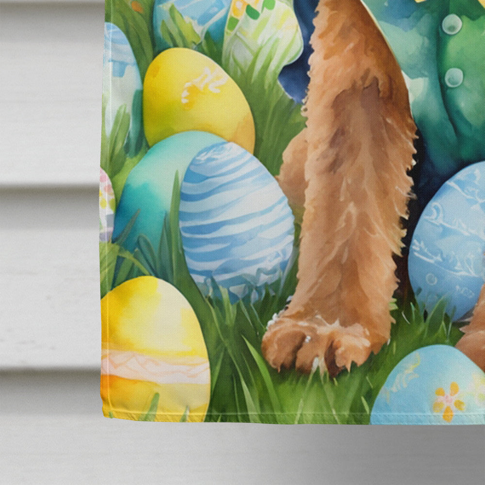Airedale Terrier Easter Egg Hunt House Flag