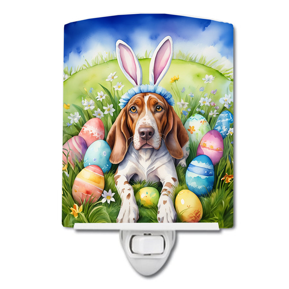 Buy this American English Coonhound Easter Egg Hunt Ceramic Night Light