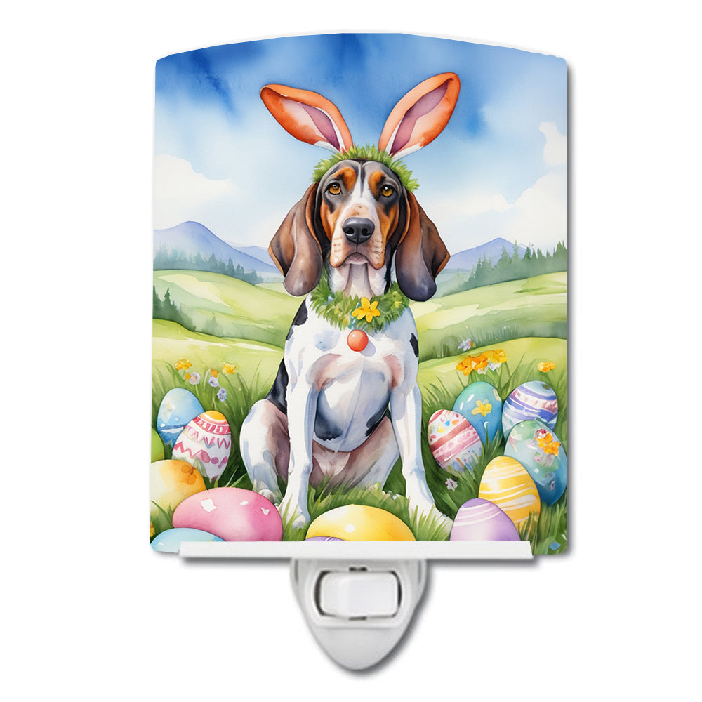 Buy this American English Coonhound Easter Egg Hunt Ceramic Night Light