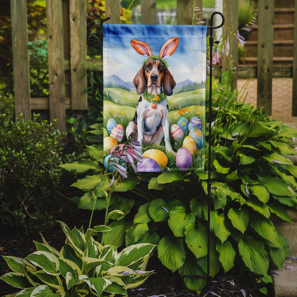 Buy this American English Coonhound Easter Egg Hunt Garden Flag