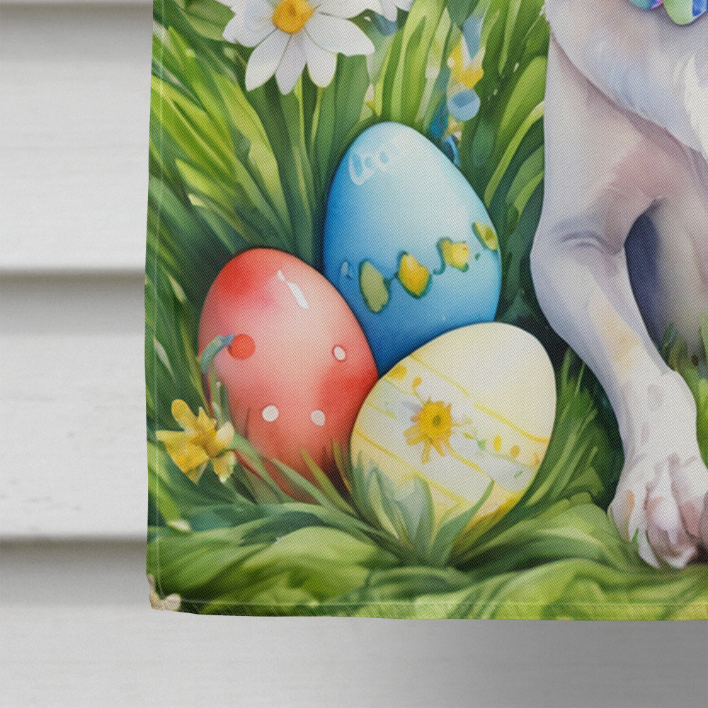 American Foxhound Easter Egg Hunt House Flag