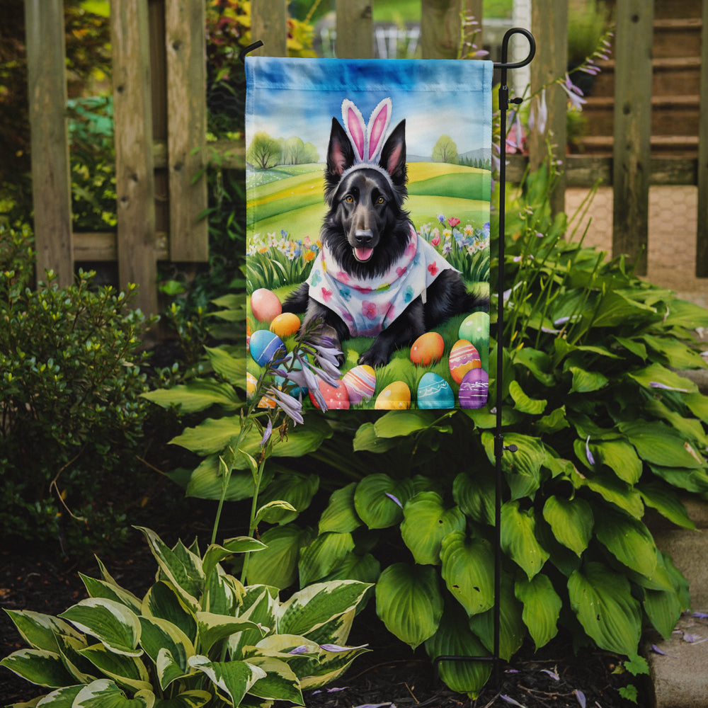 Buy this Belgian Sheepdog Easter Egg Hunt Garden Flag