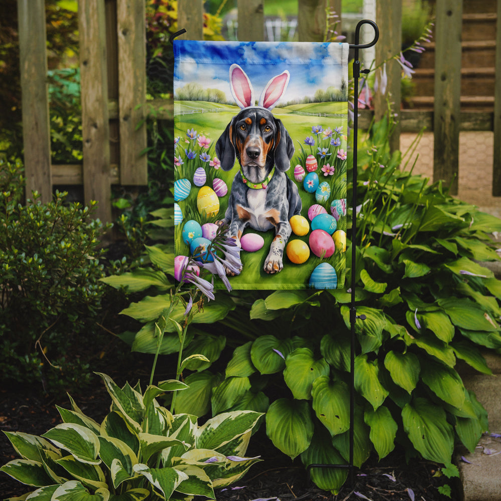 Buy this Bluetick Coonhound Easter Egg Hunt Garden Flag