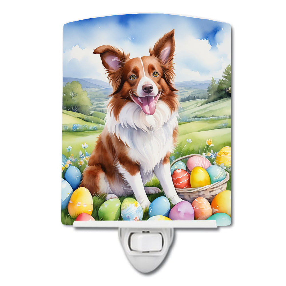 Buy this Border Collie Easter Egg Hunt Ceramic Night Light