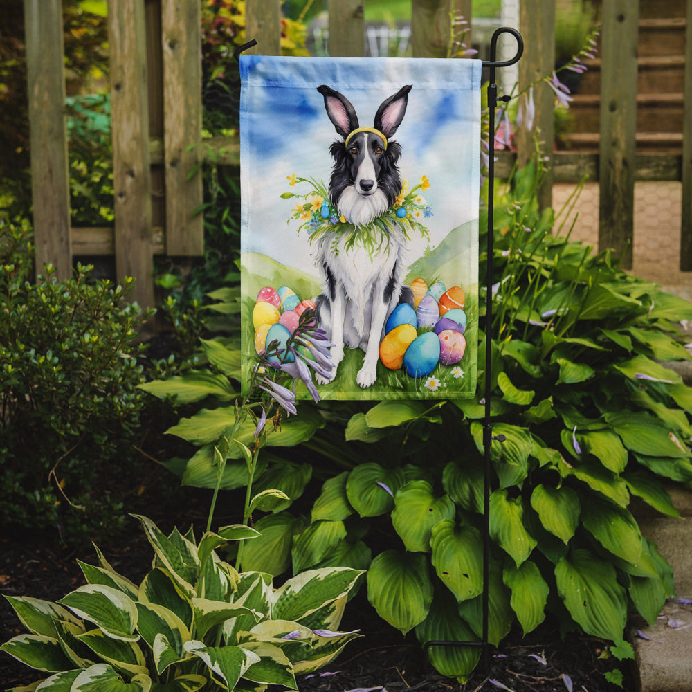 Buy this Borzoi Easter Egg Hunt Garden Flag